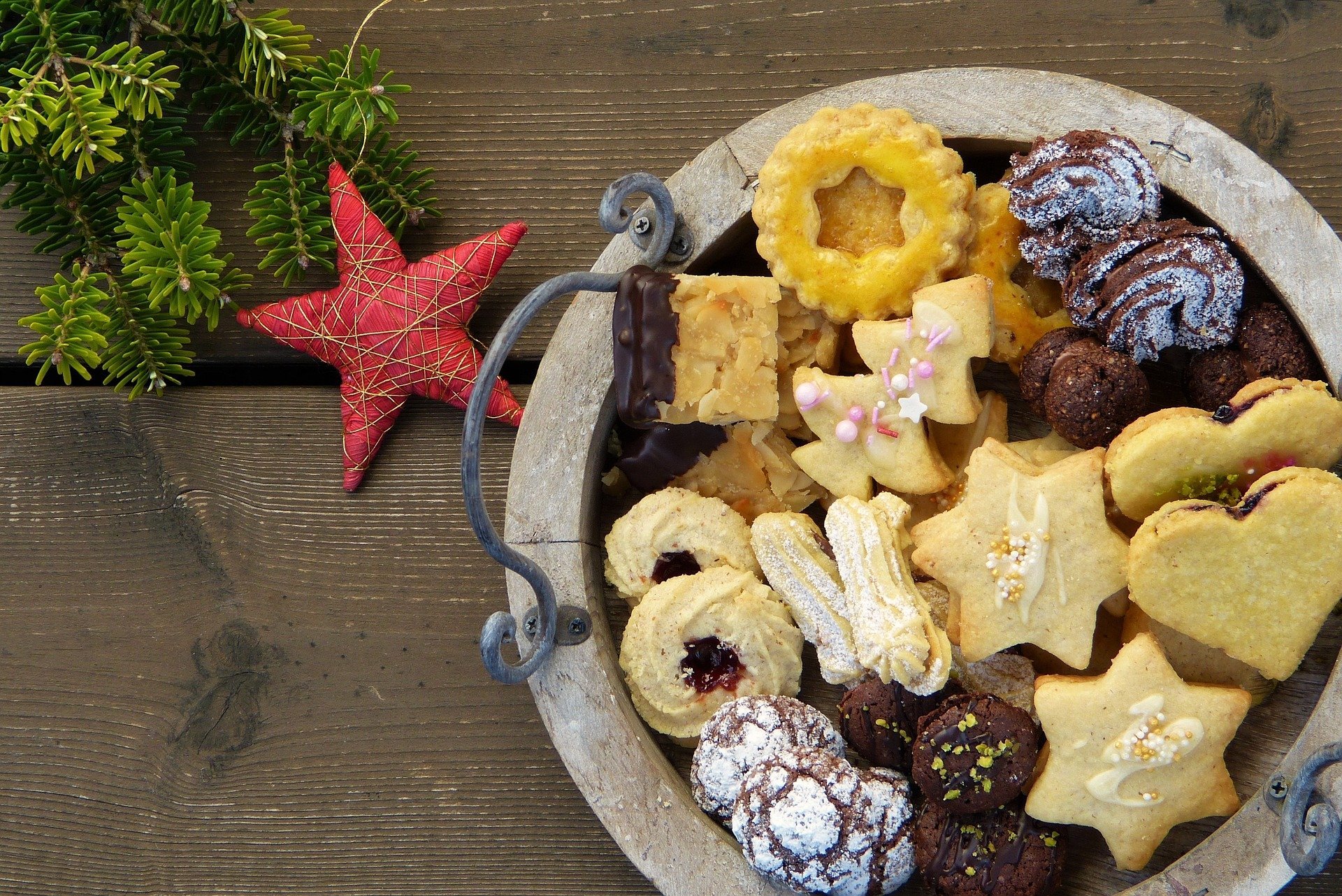 In der Weihnachtsbäckerei mit Unverträglichkeiten